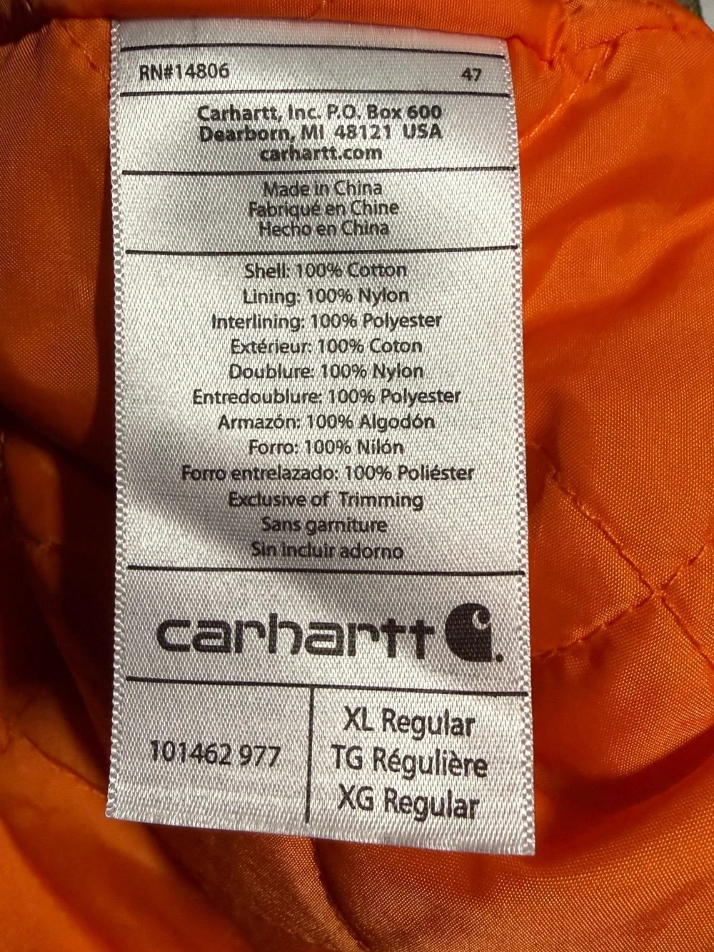 Carhartt Men's Camouflage Field Jacket - Brown/Green